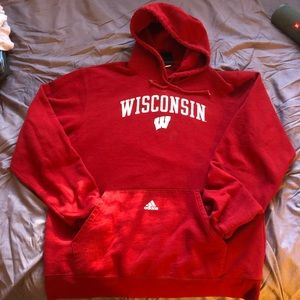 Wisconsin badgers adidas hoodie